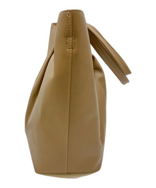 BEAUTY&YOUTH UNITED ARROWS（ビューティーアンドユースユナイテッドアローズ）BEAUTY&YOUTH UNITED ARROWS (ビューティーアンドユースユナイテッドアローズ) フェイクレザートートバッグ ベージュの古着・服飾アイテム