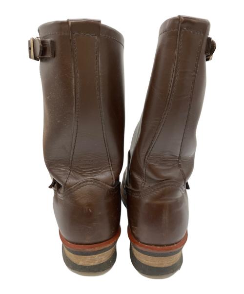 RED WING（レッドウィング）RED WING (レッドウィング) エンジニアブーツ ブラウン サイズ:USA8 1/2の古着・服飾アイテム