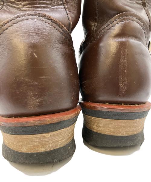 RED WING（レッドウィング）RED WING (レッドウィング) エンジニアブーツ ブラウン サイズ:USA8 1/2の古着・服飾アイテム