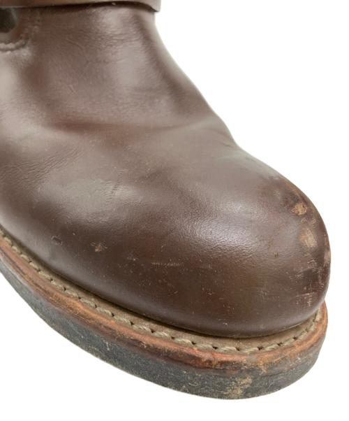 RED WING（レッドウィング）RED WING (レッドウィング) エンジニアブーツ ブラウン サイズ:USA8 1/2の古着・服飾アイテム