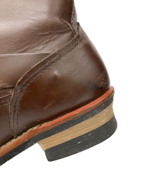 RED WING（レッドウィング）RED WING (レッドウィング) エンジニアブーツ ブラウン サイズ:USA8 1/2の古着・服飾アイテム