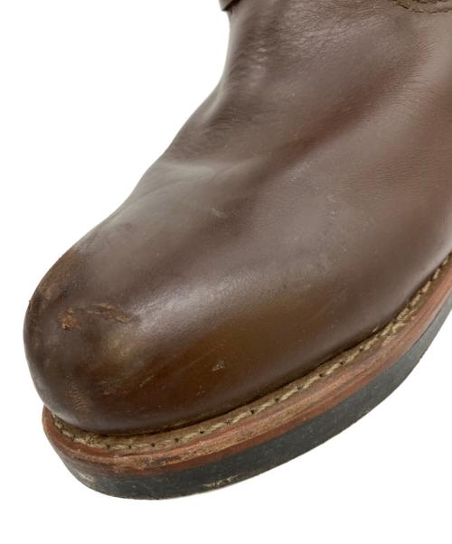 RED WING（レッドウィング）RED WING (レッドウィング) エンジニアブーツ ブラウン サイズ:USA8 1/2の古着・服飾アイテム