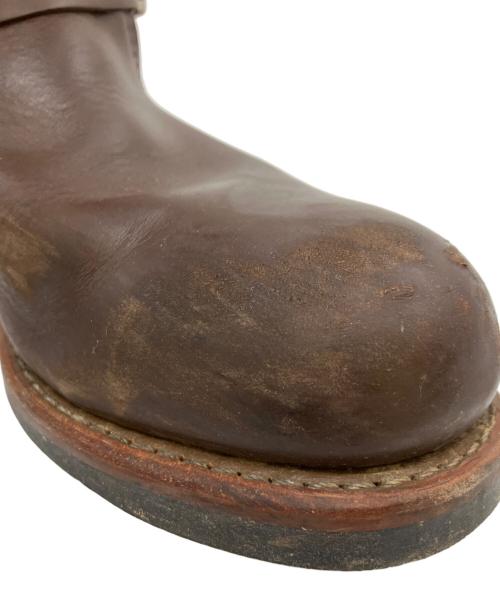 RED WING（レッドウィング）RED WING (レッドウィング) エンジニアブーツ ブラウン サイズ:USA8 1/2の古着・服飾アイテム