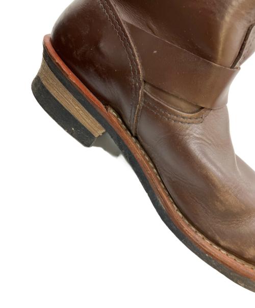 RED WING（レッドウィング）RED WING (レッドウィング) エンジニアブーツ ブラウン サイズ:USA8 1/2の古着・服飾アイテム