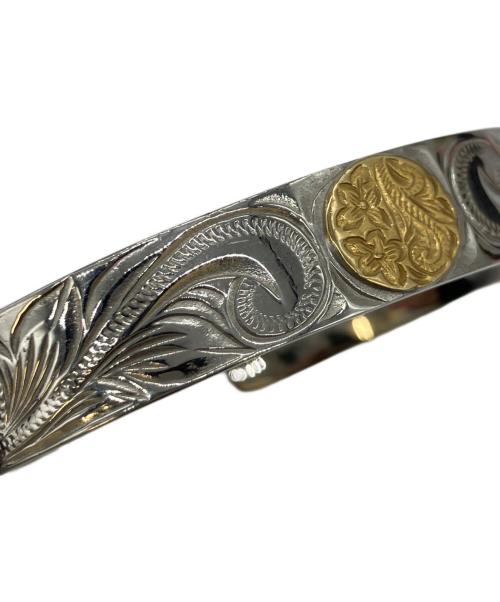 IRIE BEACH（アイリービーチ）IRIE BEACH (アイリービーチ) バングル シルバー×ゴールドの古着・服飾アイテム