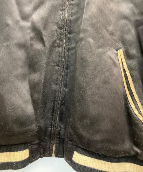 JUNK STAR（ジャンクスター）JUNK STAR (ジャンクスター) スカル柄リバーシブルスカジャン ブラック サイズ:Lの古着・服飾アイテム