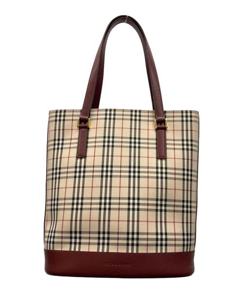 BURBERRY（バーバリー）BURBERRY (バーバリー) トートバッグ ベージュの古着・服飾アイテム
