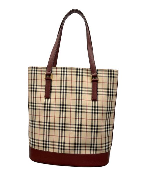 BURBERRY（バーバリー）BURBERRY (バーバリー) トートバッグ ベージュの古着・服飾アイテム