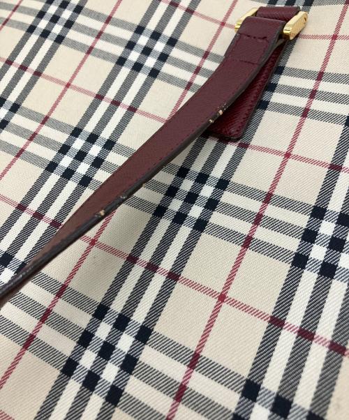 BURBERRY（バーバリー）BURBERRY (バーバリー) トートバッグ ベージュの古着・服飾アイテム