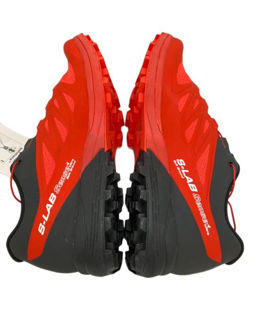 SALOMON（サロモン）SALOMON (サロモン) シューズ レッド×ブラック サイズ:28.5の古着・服飾アイテム