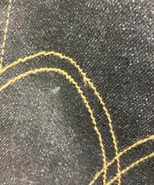 GLAM（グラム）GLAM (グラム) ポリーサルエルパンツ インディゴ サイズ:Lの古着・服飾アイテム