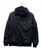 GLAMグラム）の古着「キャロルMA-1ブルゾン」｜ブラック