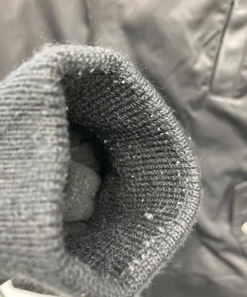 GLAM（グラム）GLAM (グラム) キャロルMA-1ブルゾン ブラック サイズ:Mの古着・服飾アイテム