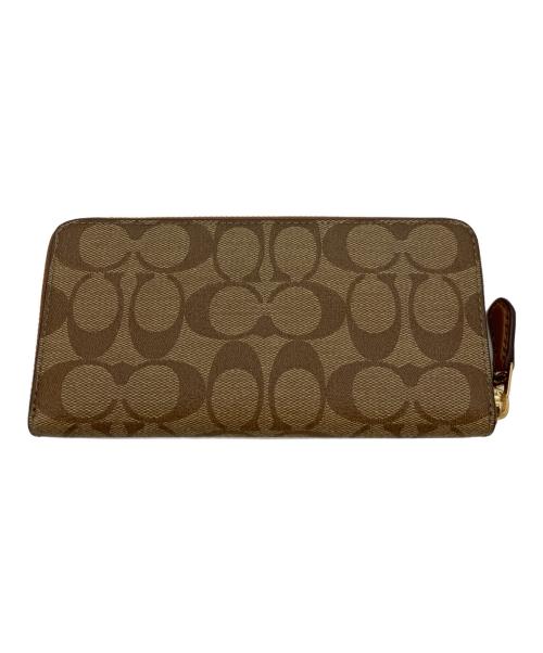 COACH（コーチ）COACH (コーチ) 長財布 ブラウンの古着・服飾アイテム