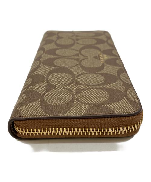 COACH（コーチ）COACH (コーチ) 長財布 ブラウンの古着・服飾アイテム