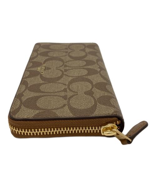 COACH（コーチ）COACH (コーチ) 長財布 ブラウンの古着・服飾アイテム