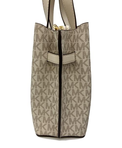 MICHAEL KORS（マイケル・コース）MICHAEL KORS (マイケル・コース) 2WAYバッグ ホワイトの古着・服飾アイテム
