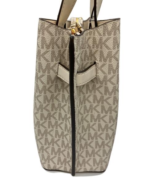 MICHAEL KORS（マイケル・コース）MICHAEL KORS (マイケル・コース) 2WAYバッグ ホワイトの古着・服飾アイテム