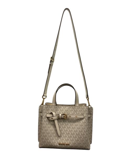 MICHAEL KORS（マイケル・コース）MICHAEL KORS (マイケル・コース) 2WAYバッグ ホワイトの古着・服飾アイテム