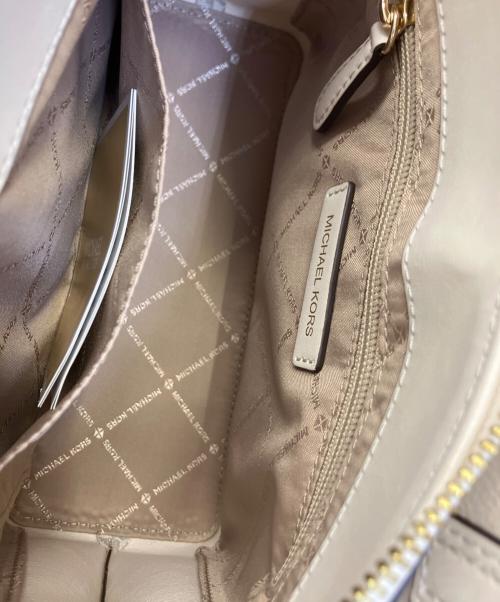 MICHAEL KORS（マイケル・コース）MICHAEL KORS (マイケル・コース) 2WAYバッグ ホワイトの古着・服飾アイテム