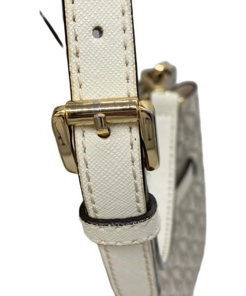 MICHAEL KORS（マイケル・コース）MICHAEL KORS (マイケル・コース) 2WAYバッグ ホワイトの古着・服飾アイテム