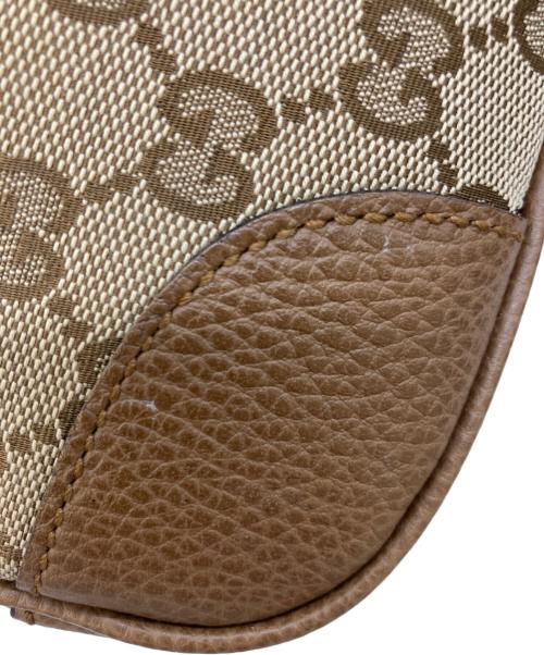 GUCCI（グッチ）GUCCI (グッチ) ショルダーバッグ ブラウン×ベージュの古着・服飾アイテム