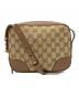 GUCCI（グッチ）の古着「ショルダーバッグ」｜ブラウン×ベージュ