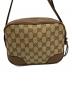 GUCCI (グッチ) ショルダーバッグ ブラウン×ベージュ：75000円