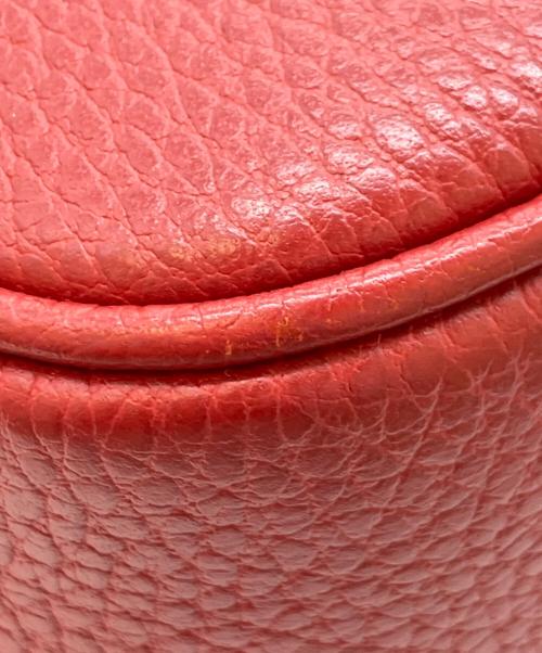 GUCCI（グッチ）GUCCI (グッチ) ショルダーバッグ ベージュ×レッドの古着・服飾アイテム