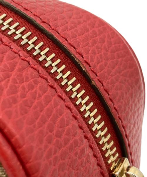 GUCCI（グッチ）GUCCI (グッチ) ショルダーバッグ ベージュ×レッドの古着・服飾アイテム