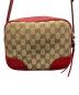 GUCCI (グッチ) ショルダーバッグ ベージュ×レッド：75000円