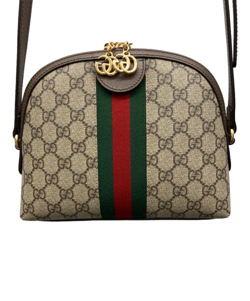 GUCCI（グッチ）GUCCI (グッチ) ショルダーバッグ ブラウンの古着・服飾アイテム