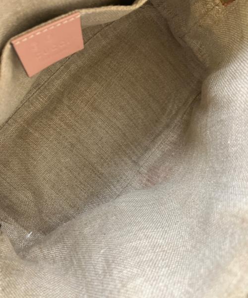 GUCCI（グッチ）GUCCI (グッチ) 2WAYバッグ ピンクの古着・服飾アイテム