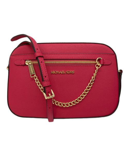 MICHAEL KORS（マイケル・コース）MICHAEL KORS (マイケル・コース) ショルダーバッグ ショッキングピンクの古着・服飾アイテム