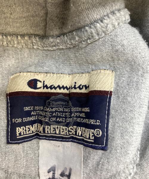 Champion Premium Reverse Weave（チャンピオン プレミアム リバースウィーブ）Champion PREMIUM REVERSE WEAVE (チャンピオン プレミアム リバースウィーブ) プルオーバーパーカー グレー サイズ:Mの古着・服飾アイテム