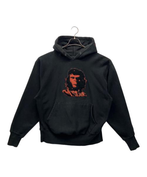 SSUR PLUS（サープラス）SSUR PLUS (サープラス) Champion (チャンピオン) プルオーバーパーカー ブラック サイズ:Lの古着・服飾アイテム