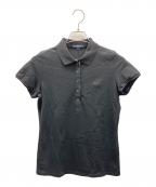 BURBERRY LONDONバーバリーロンドン）の古着「ポロシャツ」｜ブラック