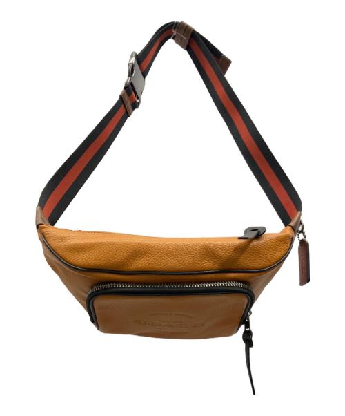 COACH（コーチ）COACH (コーチ) ウエストバッグ ブラウンの古着・服飾アイテム