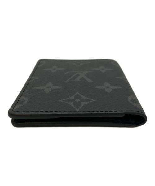 LOUIS VUITTON（ルイ ヴィトン）LOUIS VUITTON (ルイ ヴィトン) カードケース ブラック×グレーの古着・服飾アイテム