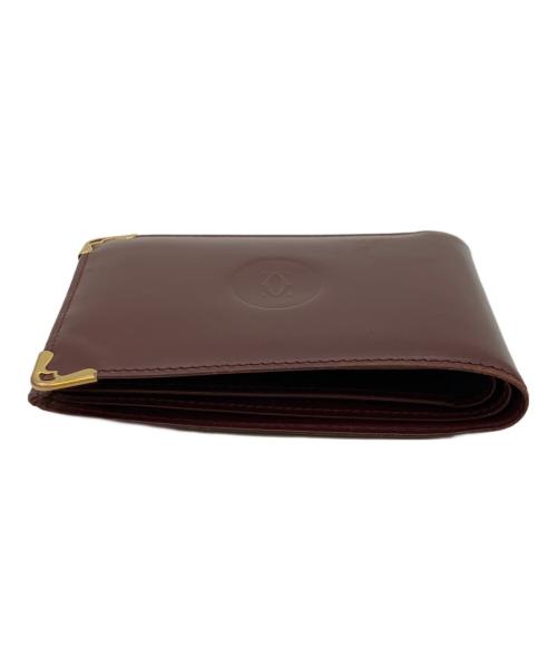 Cartier（カルティエ）Cartier (カルティエ) 2つ折り財布 レッドの古着・服飾アイテム