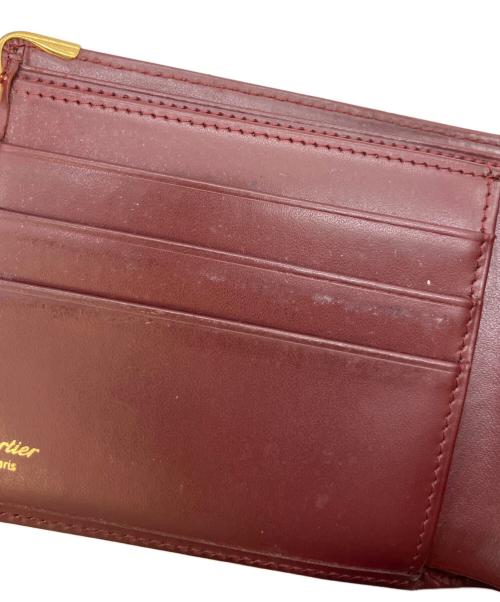 Cartier（カルティエ）Cartier (カルティエ) 2つ折り財布 レッドの古着・服飾アイテム