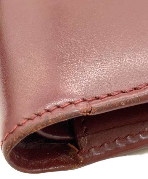 Cartier（カルティエ）Cartier (カルティエ) 2つ折り財布 レッドの古着・服飾アイテム