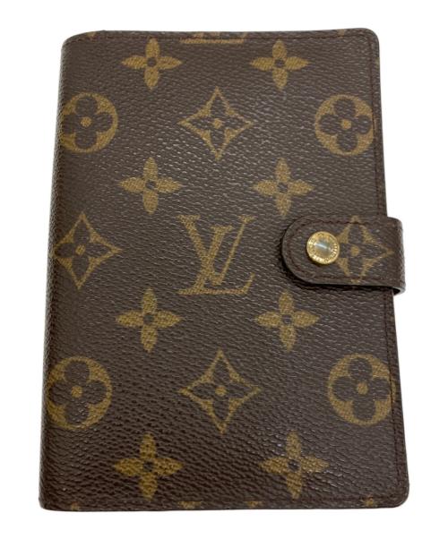LOUIS VUITTON（ルイ ヴィトン）LOUIS VUITTON (ルイ ヴィトン) 手帳カバー ブラウンの古着・服飾アイテム
