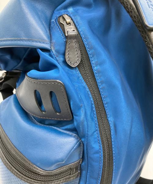 COACH（コーチ）COACH (コーチ) リュック ブラック×ブルーの古着・服飾アイテム