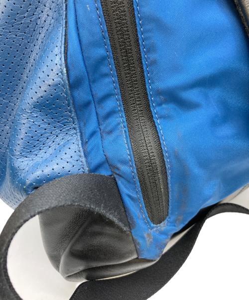 COACH（コーチ）COACH (コーチ) リュック ブラック×ブルーの古着・服飾アイテム