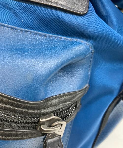 COACH（コーチ）COACH (コーチ) リュック ブラック×ブルーの古着・服飾アイテム