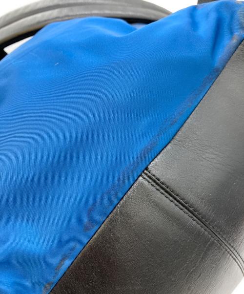 COACH（コーチ）COACH (コーチ) リュック ブラック×ブルーの古着・服飾アイテム
