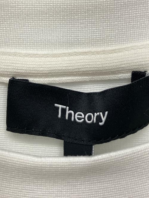 theory（セオリー）theory (セオリー) 半袖カットソー ホワイト サイズ:Sの古着・服飾アイテム