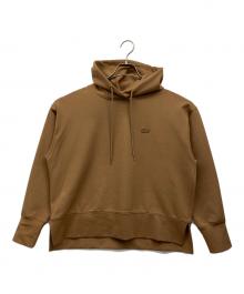 LACOSTE（ラコステ）の古着「ショートパーカー」｜ブラウン