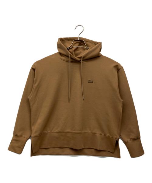 LACOSTE（ラコステ）LACOSTE (ラコステ) ショートパーカー ブラウン サイズ:36の古着・服飾アイテム